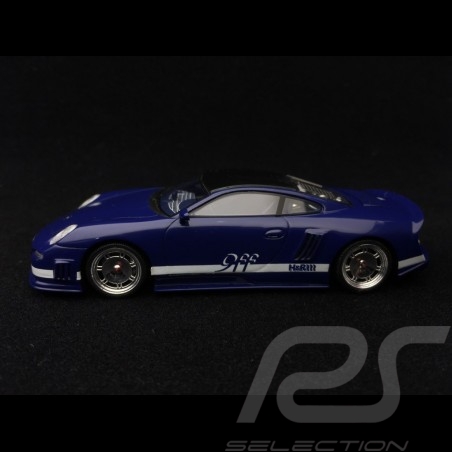 9ff GT9 base Porsche 997 GT3 R 2007 bleu Nuit Night blue Nachtblau 1/43 Spark S0737