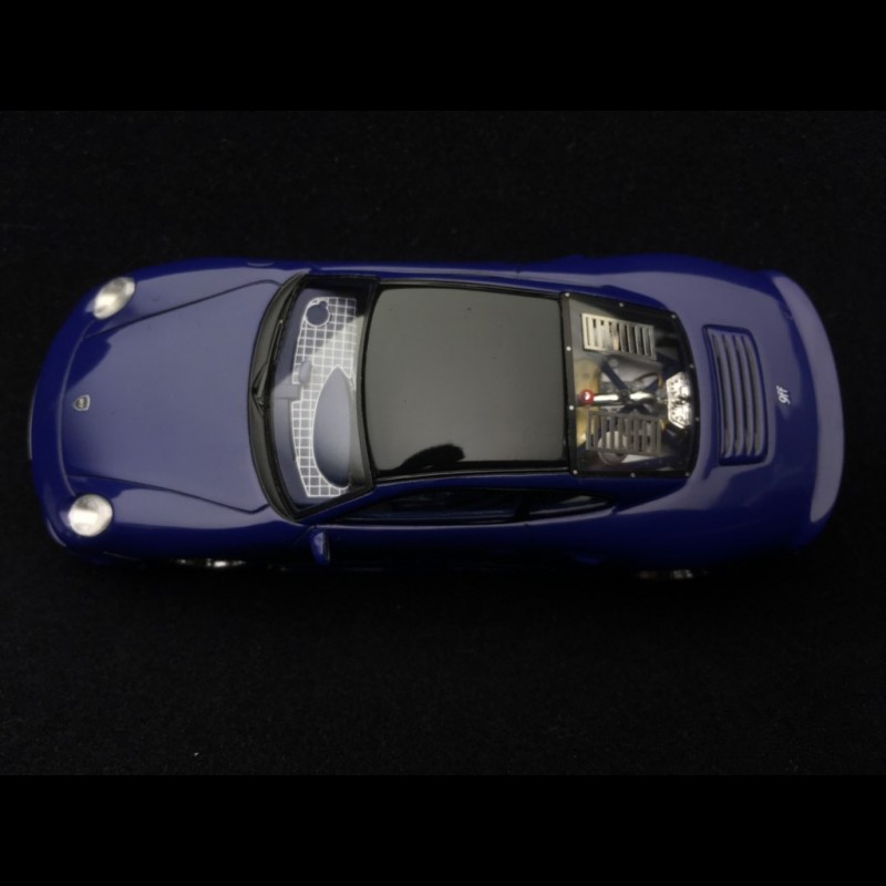 9FF GT9 Porsche base 997 GT3 R 2007 Night blue 1/43 Spark S0737