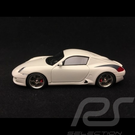 RUF RK Coupé Porsche base Cayman 987 2007 hellgrau 1/43 Spark S0713