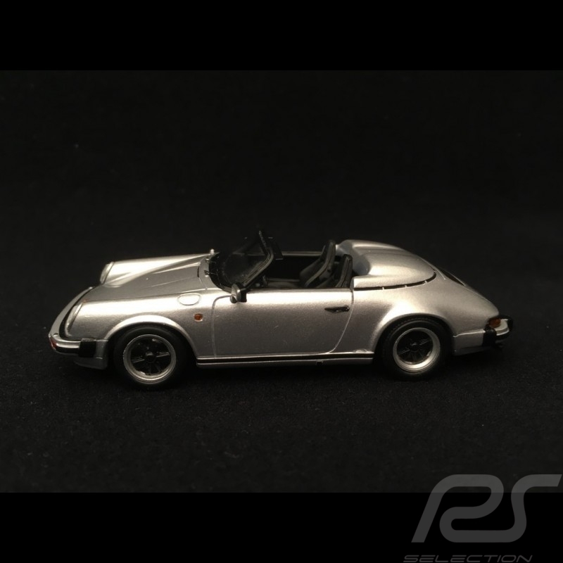 Porsche 911 3.2 Speedster 1989 silver grey 1/43 Spark S4470