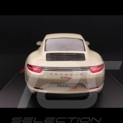 Porsche 911 type 991 Carrera S 50 ans 1/18 Spark 18SP065 gris geyser grey grau 50 years 50 Jahre