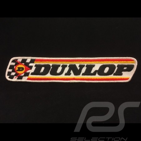 Dunlop Badge in stoff zum aufnähen