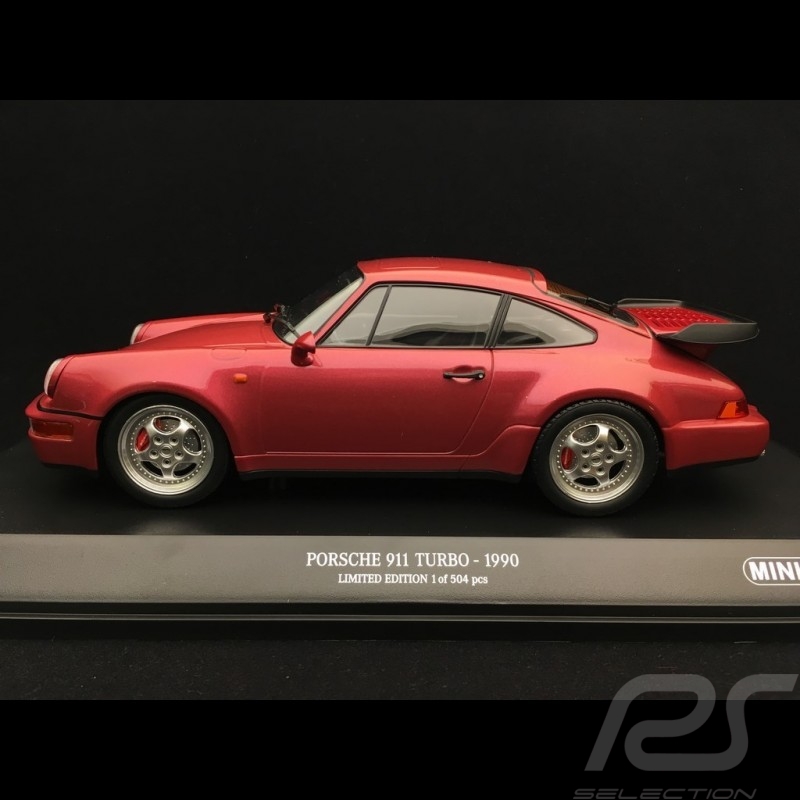Porsche 911 Turbo 3.6 typ 964 1990 samtrot 1/18 Minichamps 155069102