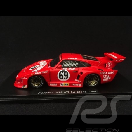 Porsche 935 K3 n° 69 Hawaiian Tropic 24h du Mans 1980 1/43 Spark S5522