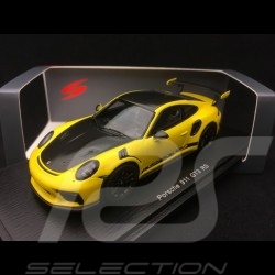 Porsche 911 GT3 RS Pack Weissach 991 phase II jaune Racing Racing yellow Racinggelb 1/43 Spark S7628