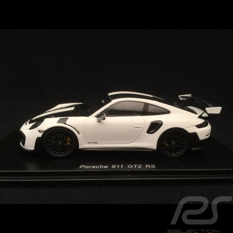 Porsche 911 GT2 RS Pack Weissach 991 white 1/43 Spark S7629