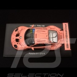 Porsche 911 GT3 R type 991 n° 991 Pink Pig JRM final China GT championship 2018 1/43 Spark SA176
