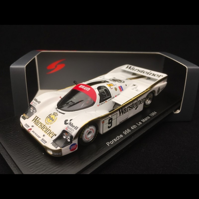 Porsche 956 n° 9 Warsteiner Le Mans 1984 1/43 Spark S7504