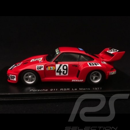 Porsche 911 RSR n° 49 BP Striebig Le Mans 1977 1/43 Spark S7502