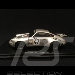 Porsche 911 RSR n° 47 BP Verney Le Mans 1977 1/43 Spark S7500