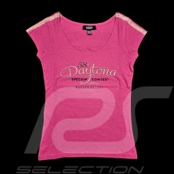 Daytona T-shirt Vintage design Pink - women