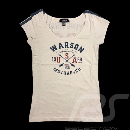 68 Flying Arrow T-shirt Vintage design White - women