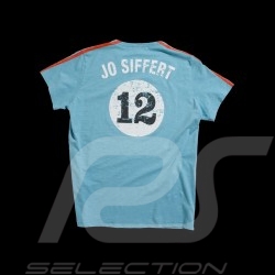 Tee-shirt enfant Jo Siffert Targa Gulf Blue n° 12 kid kinder