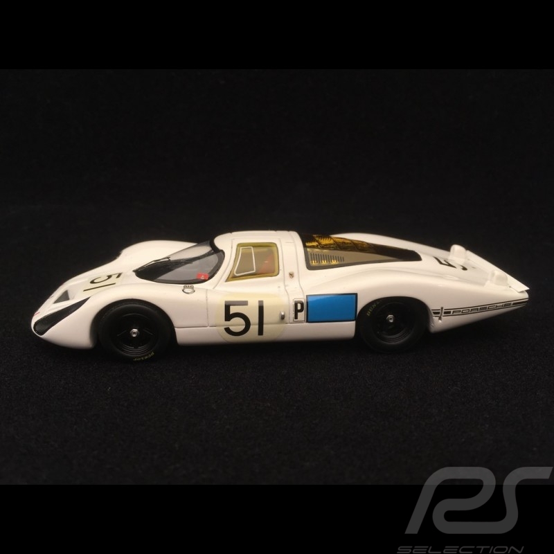 Porsche 907 n° 51 Schlesser Buzzetta 3rd 24h Daytona 1968 1/43 Spark S2986 Porsche 907 n° 51 Schlesser Buzzetta 3rd 24h Daytona 1968 1/43 Spark S2986