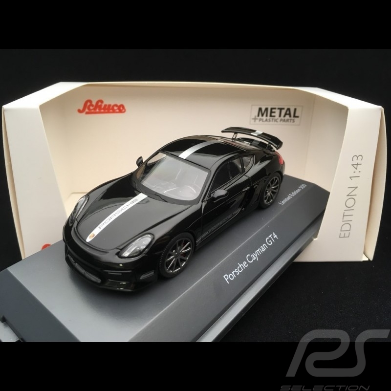 Schuco 1/43 Porsche Cayman GT4 black 450758900 