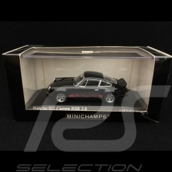 Porsche 911 2.8 Carrera RSR 1973 schwarz rot streife 1/43 Minichamps 430736900