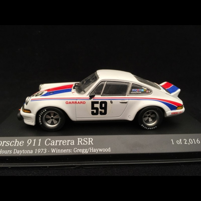 Porsche 911 2.8 Carrera RSR n° 59 Brumos Winner 24h Daytona 1973 1