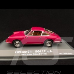 Porsche 911 Coupé Fuchsia rouge rubis 1/43 Minichamps 430067129 ruby red purplerot 