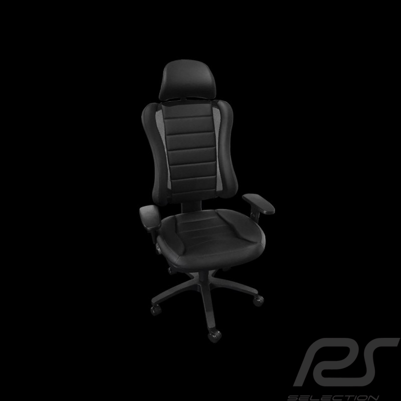 Ergonomic office armchair Head Point RS Sport black leatherette Made in Germany