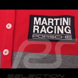 Polo Porsche Martini Racing Collection rot grau Porsche Design WAP921J - Damen