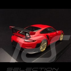Porsche 911 GT2 RS type 991 guards red / carbon 1/43 Minichamps 410067227