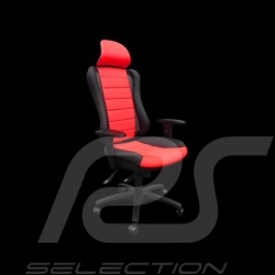 Ergonomic office armchair Head Point RS Sport Red leatherette Made in Germany