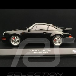 Porsche 911 type 964 Turbo 1990 shiny black 1/18 Minichamps 155069104