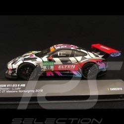 Porsche 911 GT3 R 991 Iron Force Racing n° 69 ADAC GT Masters Nürburgring 2018 1/43 IXO CMRGT010
