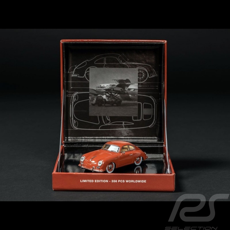 Porsche 356 Coupé Continental 1955 Terracotta 1/43 Spark PCD01-2019