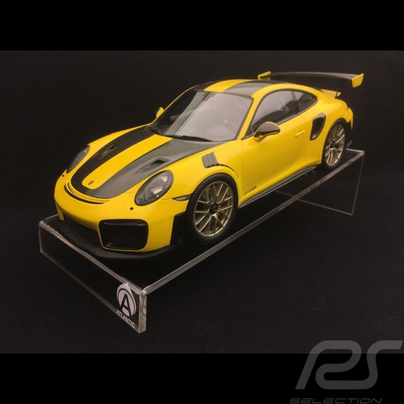 Rampe de présentation 1/18 inclinée dans la longueur Acrylique anti-rayures qualité premium Display ramp Präsentationsrampe 