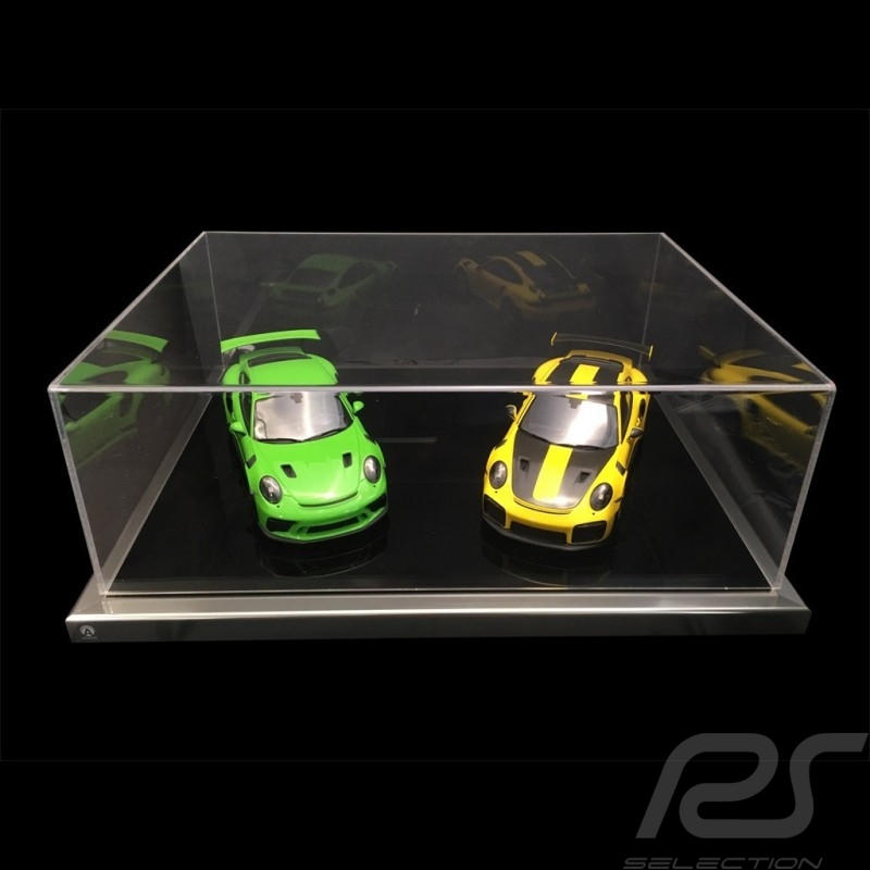 Dustproof Showcase for 2 1/18 models Anti-scratch acrylic premium quality