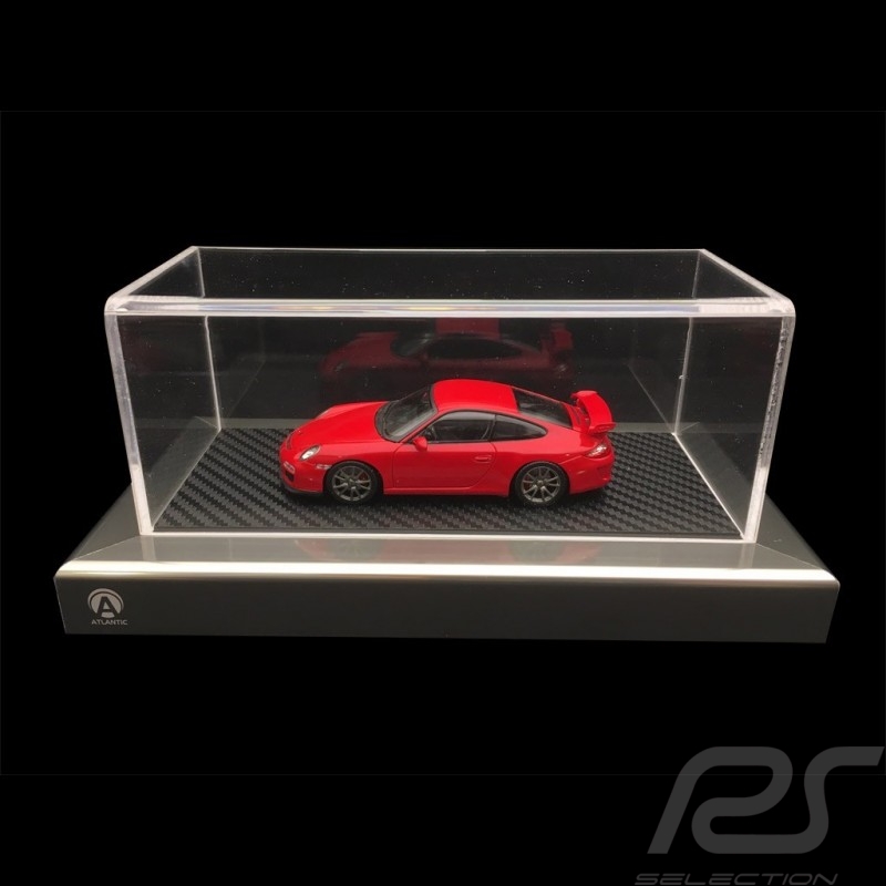 1/43 Showcase Base carbon appearance / Aluminum surround Acrylic premium quality