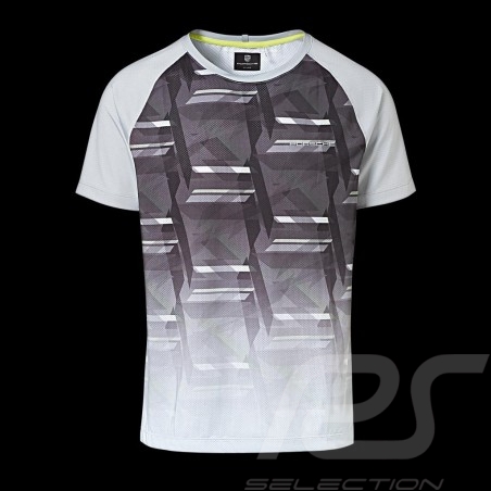 Porsche Sport Collection T-shirt grau Mesh Porsche Design WAP542K0SP - Herren