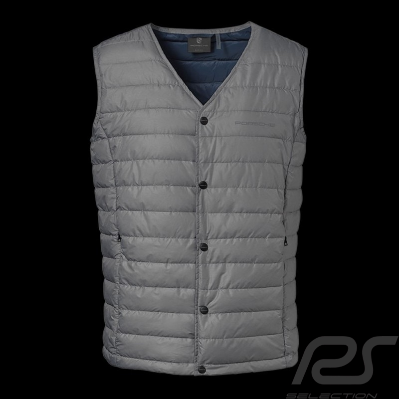 Veste matelassée Porsche Urban Explorer sans manches grise Porsche Design WAP207LUEX quilted Jacket Steppjacke sleeveless Ärmell