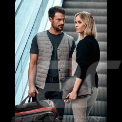 Veste matelassée Porsche Urban Explorer sans manches grise Porsche Design WAP207LUEX quilted Jacket Steppjacke sleeveless Ärmell