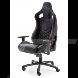 Siège de bureau ergonomique Racing Nova Simili cuir noir  office armchair Ergonomischer Bürostuhl Fauteuil confortable