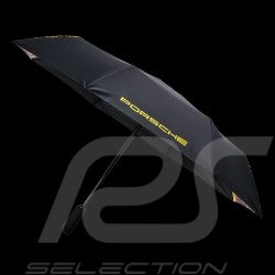 Parapluie de Portière Porsche GT4 Clubsport noir / jaune WAP3400040LCLS Car Umbrella Autotür Regenschirm