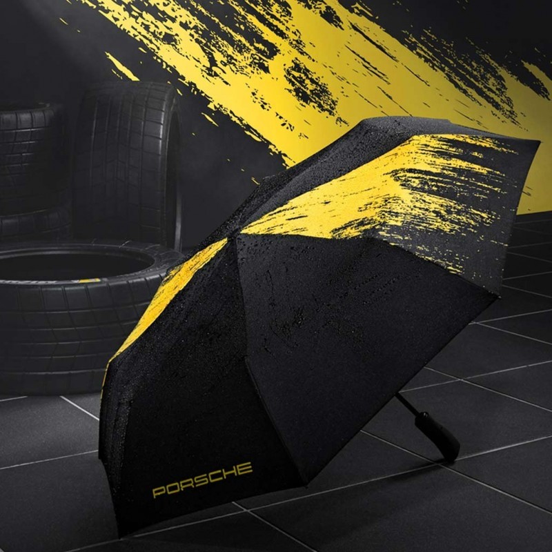 Porsche Car Umbrella GT4 Clubsport black / yellow WAP3400040LCLS