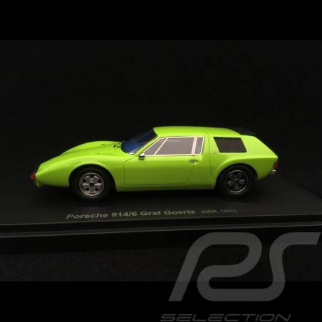 Porsche 914 /6 Graf Goertz Prototype 1970 grün 1/43 Autocult 60023