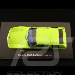 Porsche 914 /6 Graf Goertz Prototype 1970  1/43 Autocult 60023 vert green grün