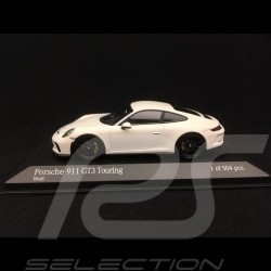 Porsche 911 GT3 type 991 Touring Package 2018 white 1/43 Minichamps 410067420