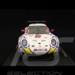 Porsche 911 RSR type 991 Petit Le Mans 2018 n° 912 Porsche GT Team 1/43 Spark S5849