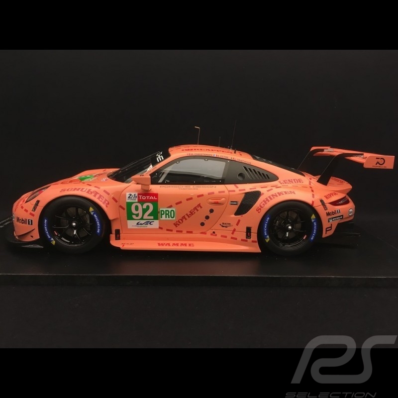 スパーク1/18 ポルシェ 911 RSR ルマン24h 2018 winner porsche-911-rsr-type-991-