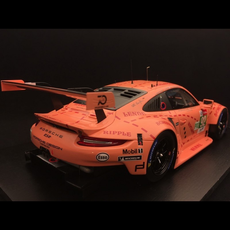 Porsche Rsr Type Vainqueur H Du Mans N Cochon Rose Spark S