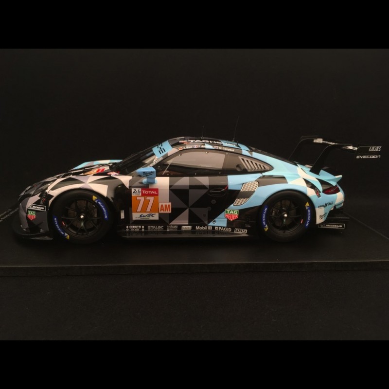 Porsche 911 RSR type 991 Winner 24h du Mans 2018 n° 77 Dempsey