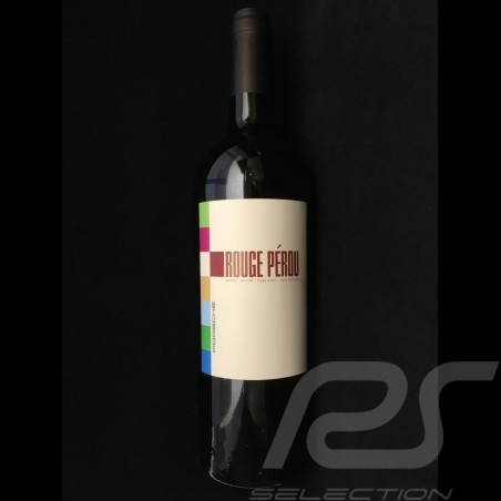 Bottle of wine Porsche 911 50 years Bordeaux Rouge Pérou 2011