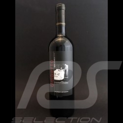 Bottle of red wine Umberto Porsche Museum Terre Siciliane Nero d'Avola 2016