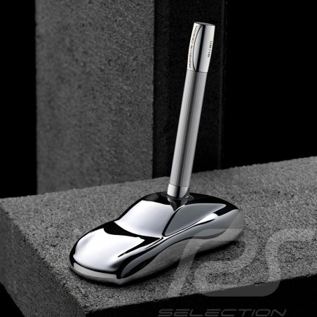 Porsche Design Shake Pen Chrome 2019 ballpoint Pen 911 sculpture as holder