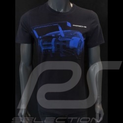 Porsche T-shirt 911 RSR midnight blue Porsche Design WAP932K0SR - unisex