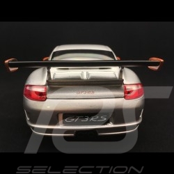 Porsche 911 GT3 RS 997 phase II graü / orange streifen 2007 1/18 Welly 18015